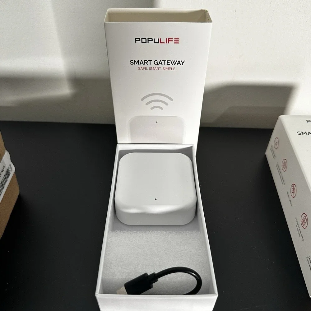 Populife Smart Keybox Pro WiFi Gateway Combo Lock Box Airbnb Host Essentials